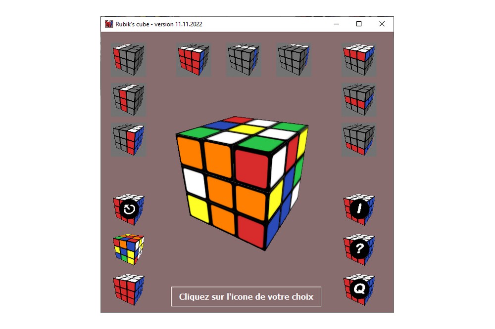 Aperçu Rubik's cube