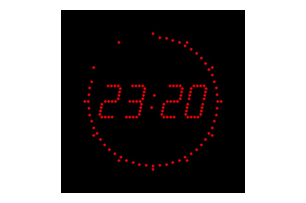 Aperçu Horloge LED