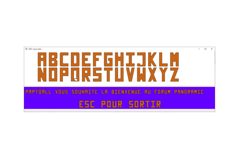 Aperçu Alphabet par Papydall