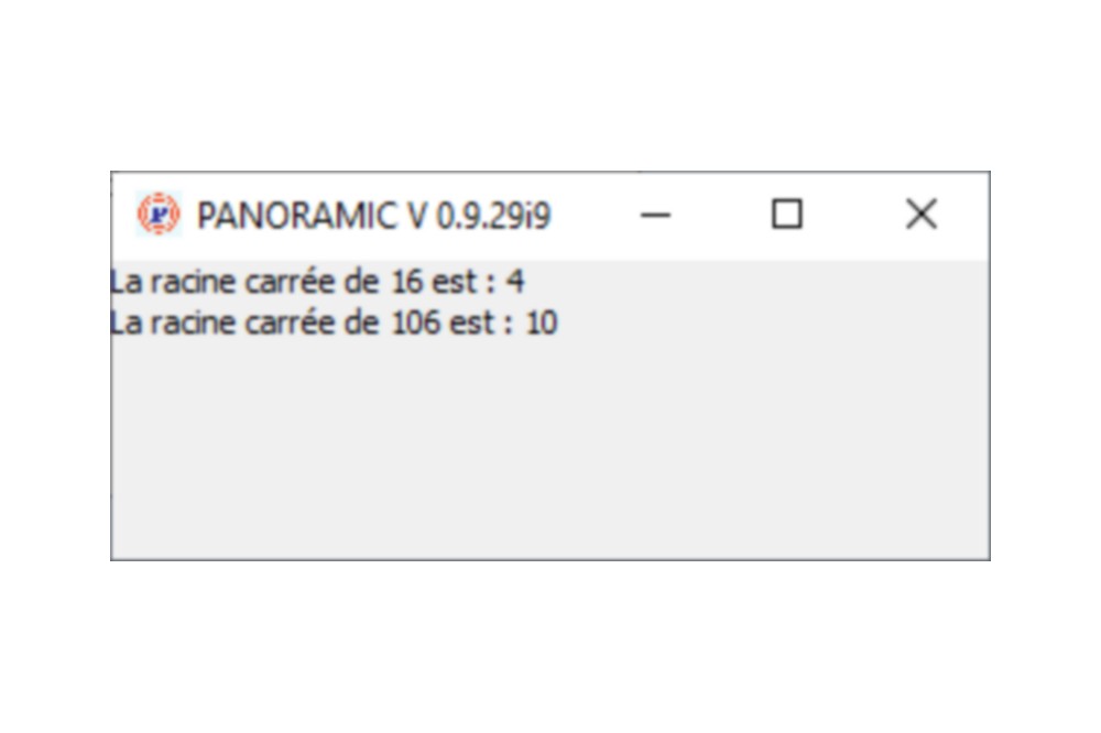 Aperçu Racine carrée par soustractions successives