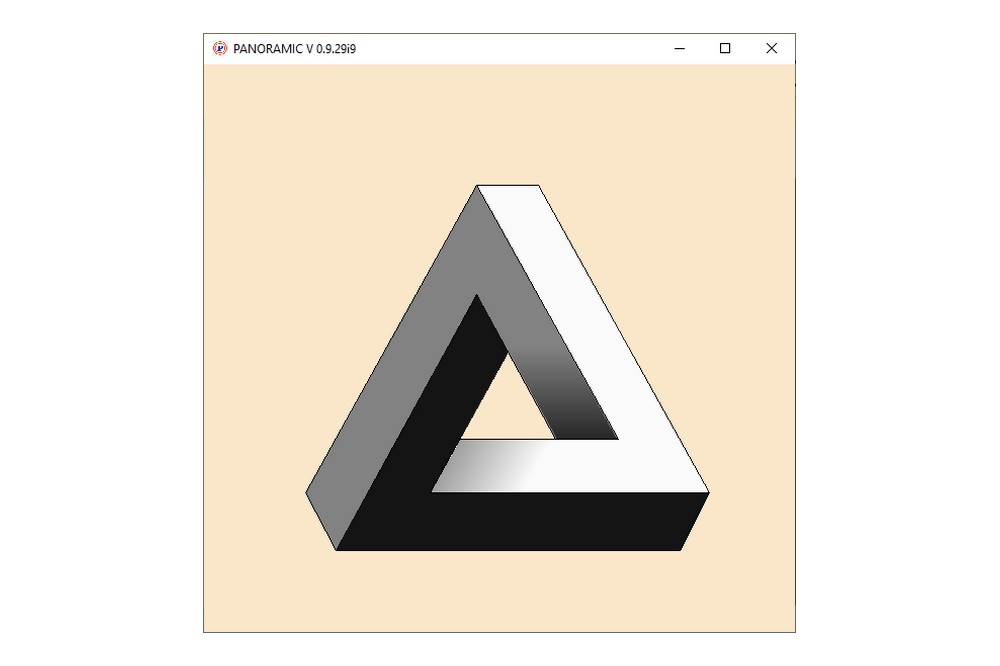 Aperçu Graphisme : le triangle de Penrose