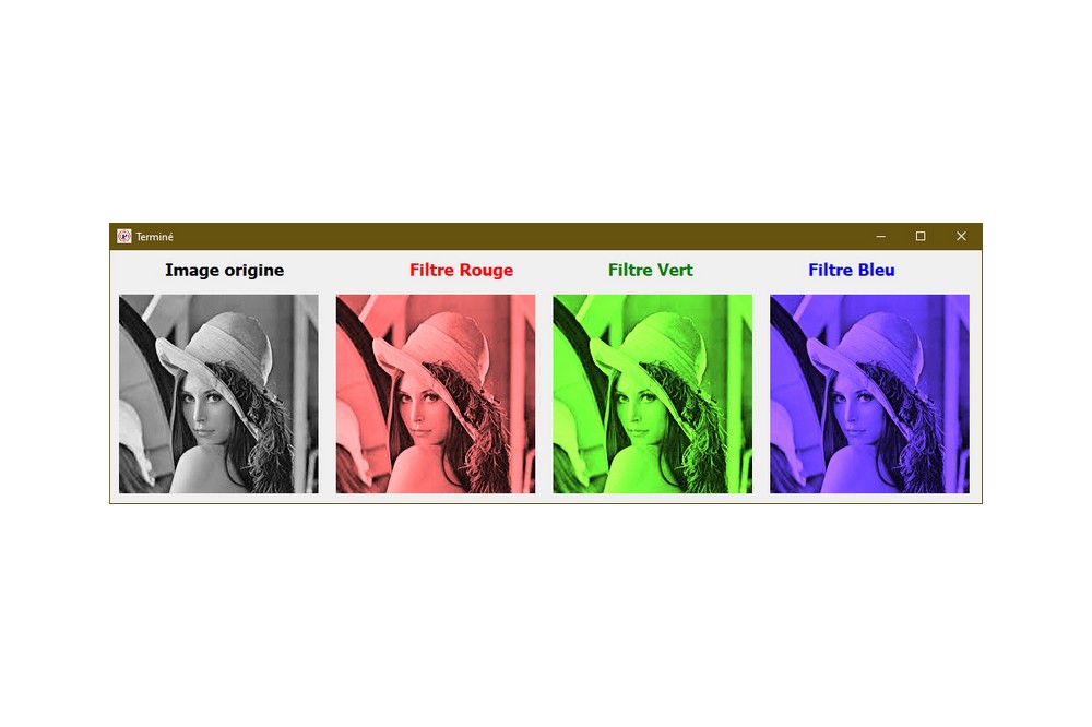 Aperçu Appliquer un filtre à une image bitmap