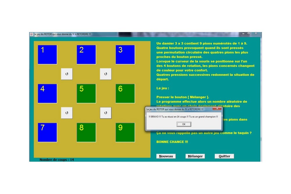 Aperçu Rotor, le jeu qui vous donne du fil à retordre