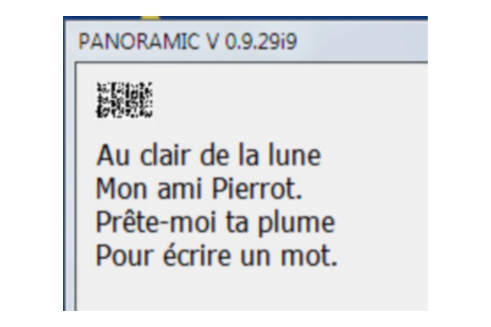 Aperçu Cryptage d'un texte en image BMP
