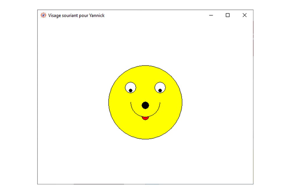 Aperçu Graphisme : Visage souriant