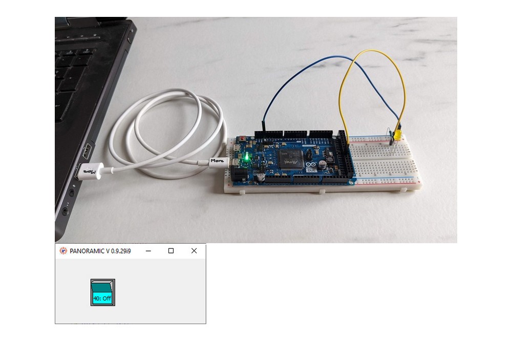 Aperçu Arduino DUE : commande des GPIO